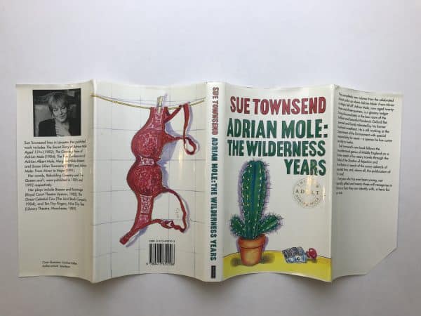 sue townsend adrian mole the wilderness years signed5