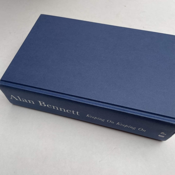 alan bennett keeping on signed first edition4