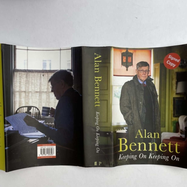 alan bennett keeping on signed first edition5