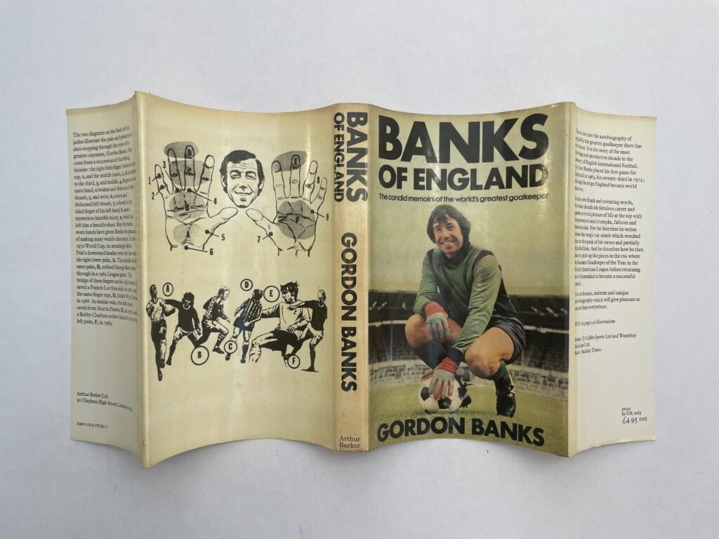 gordon banks banks of england signed first5