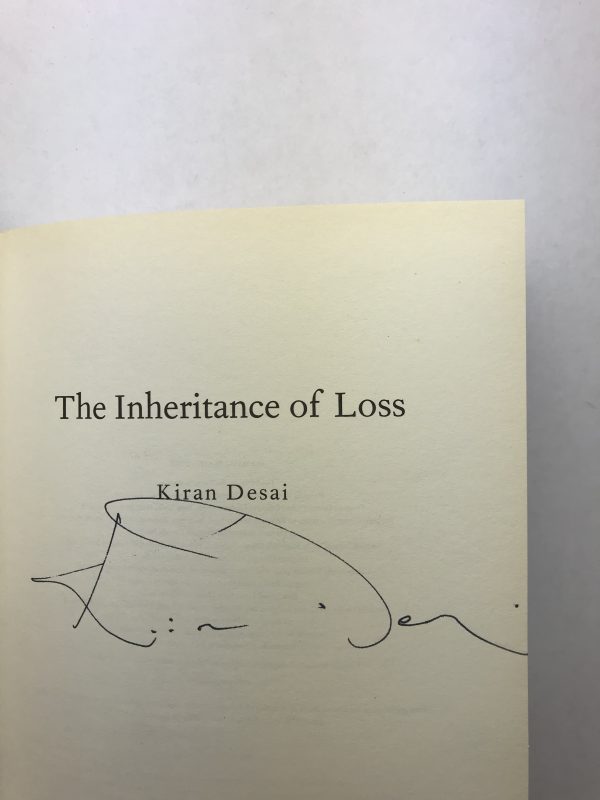 kiran desai the inheritance of loss signed 1st ed2