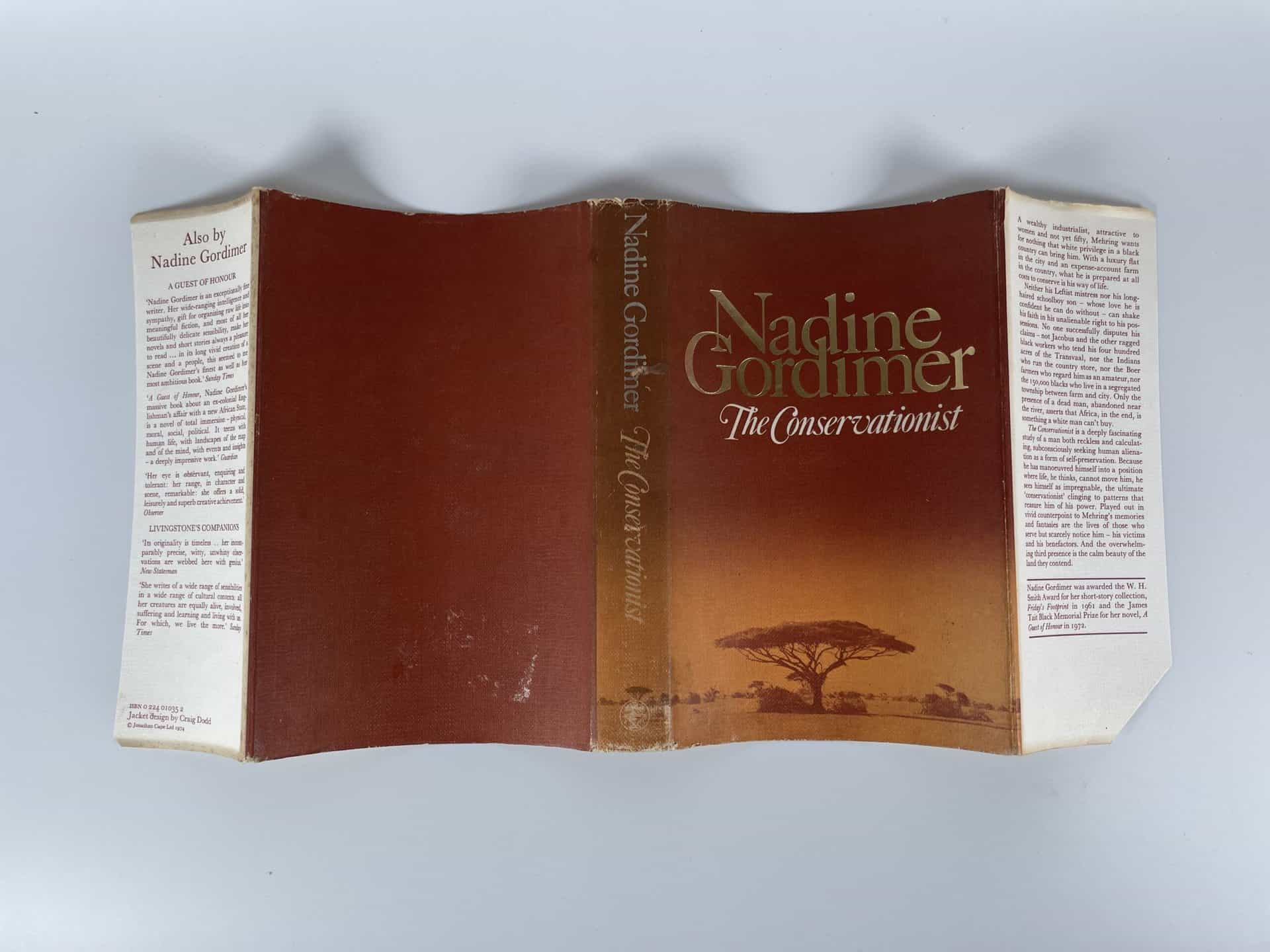 nadine gordimer the conservationist first ed4