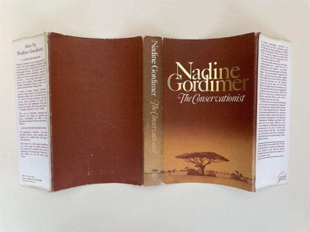 nadine gordimer the conservationist first edition4