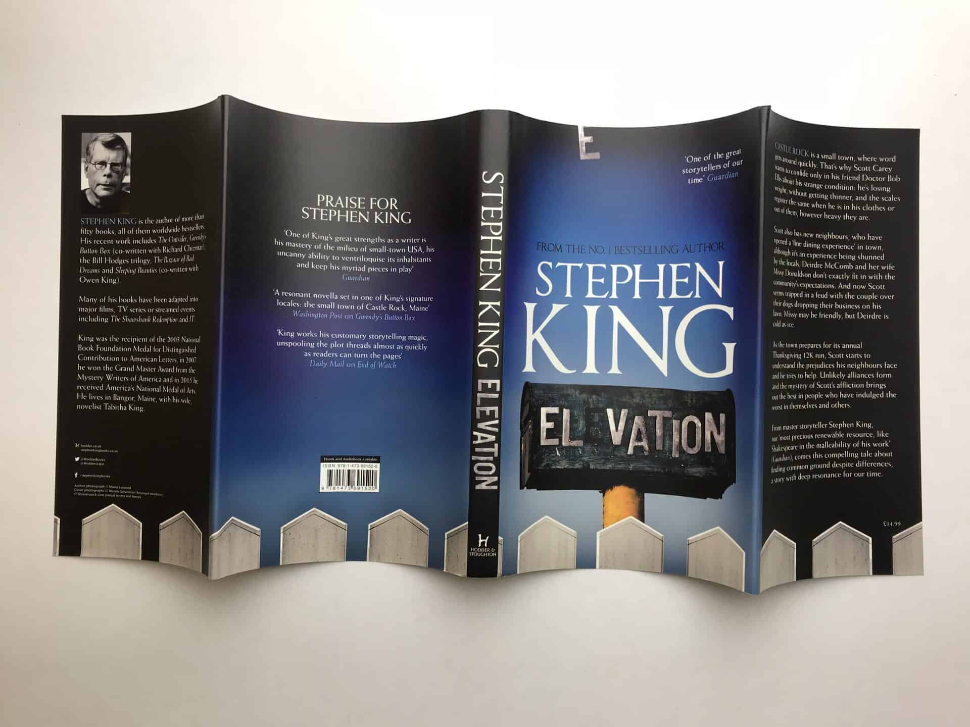 Stephen King Elevation First UK Edition 2018