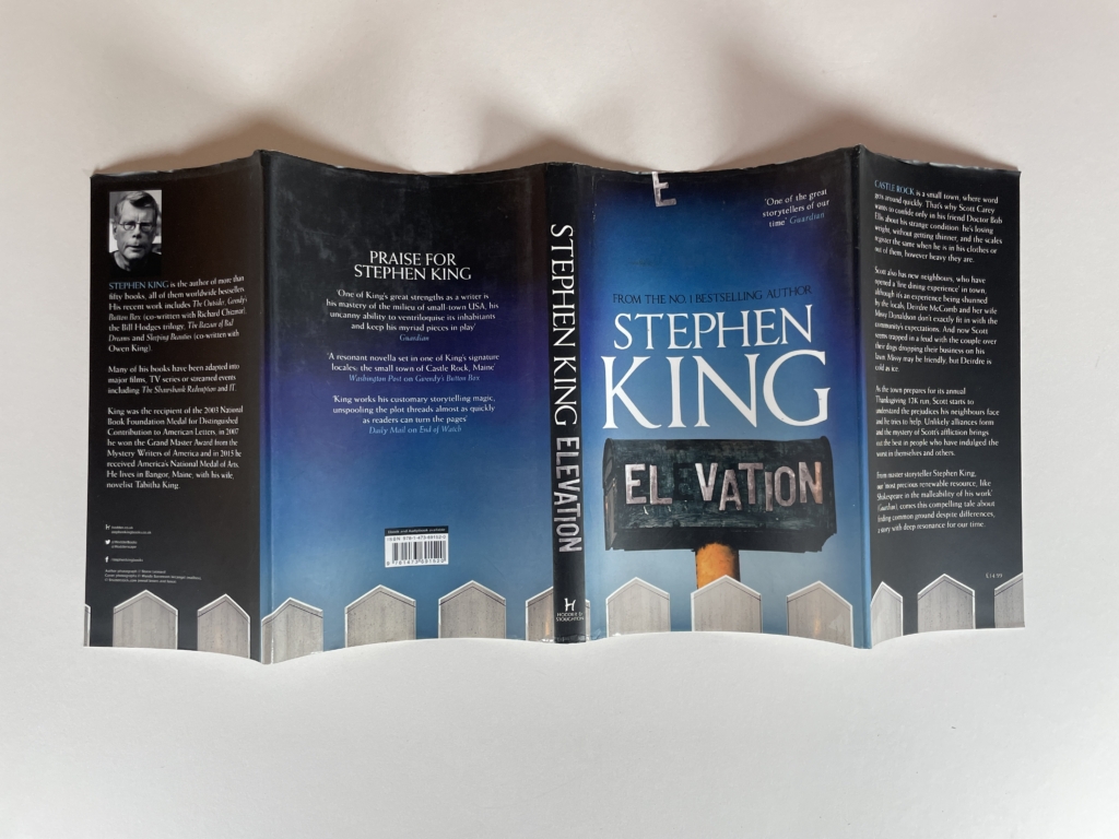 stephen king elevation first uk edition4
