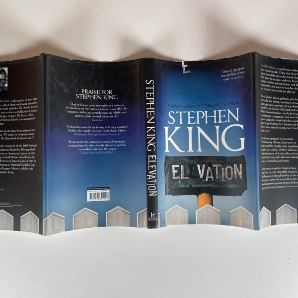 stephen king elevation first uk edition4