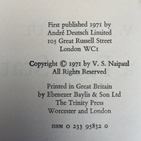 vs naipaul in a free state first2
