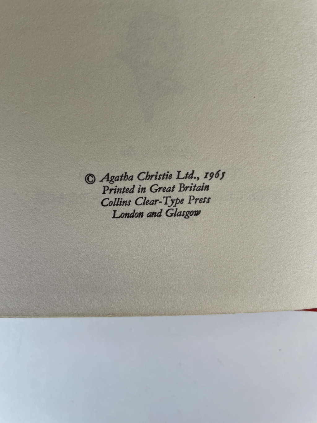 agatha christie at bertrams hotel first edition2