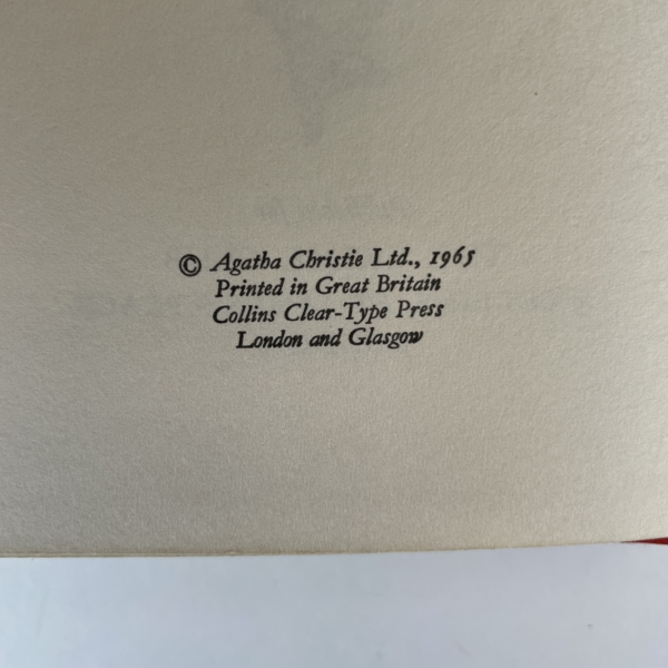 agatha christie at bertrams hotel first edition2