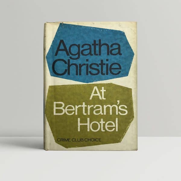 agatha christie at bertrams hotel firsted1