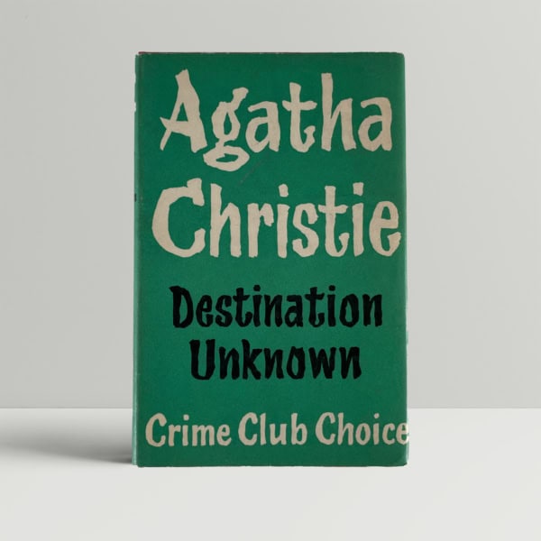 agatha christie destination unkonwn firstedition1