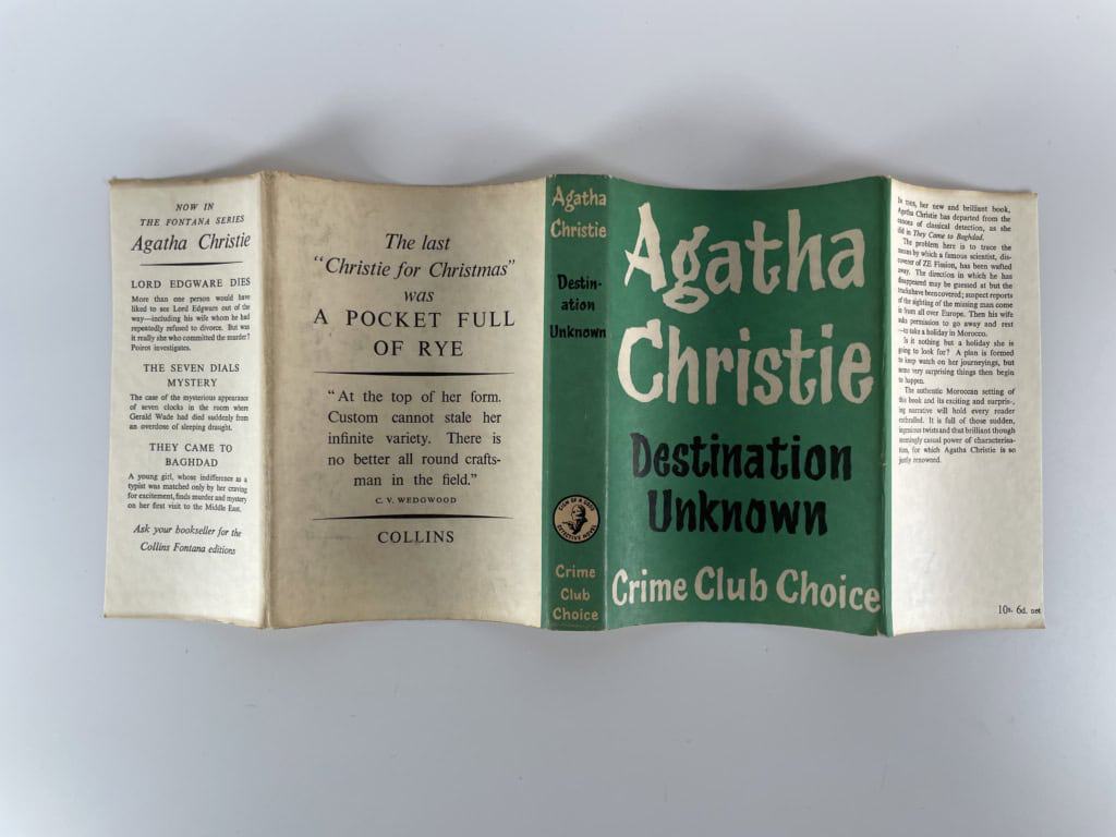 agatha christie destination unkonwn firstedition4