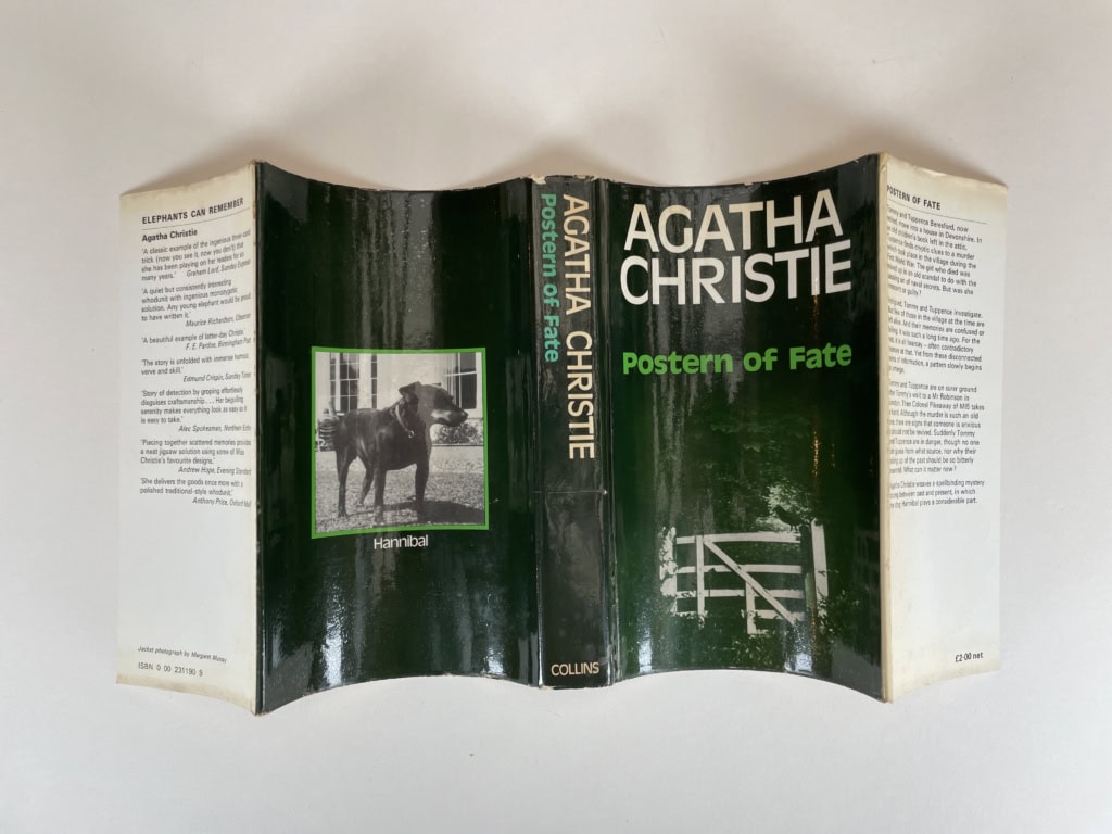 agatha christie postern of fate J first edition 4