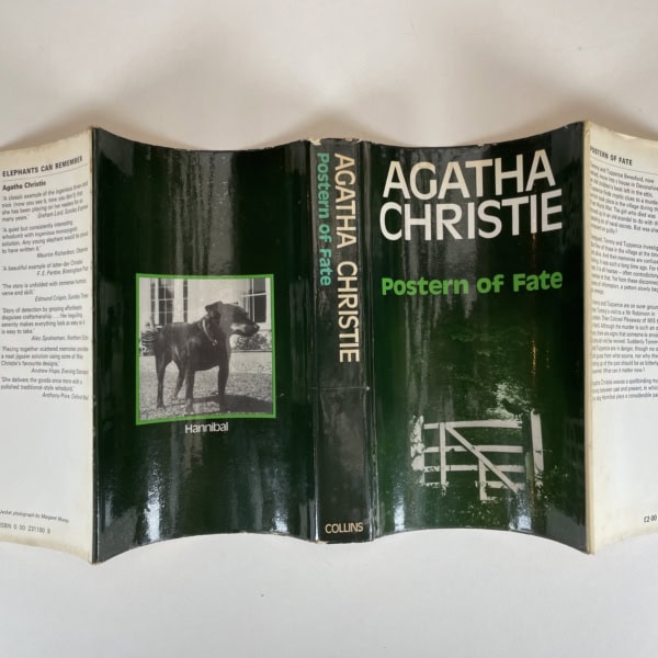 agatha christie postern of fate J first edition 4