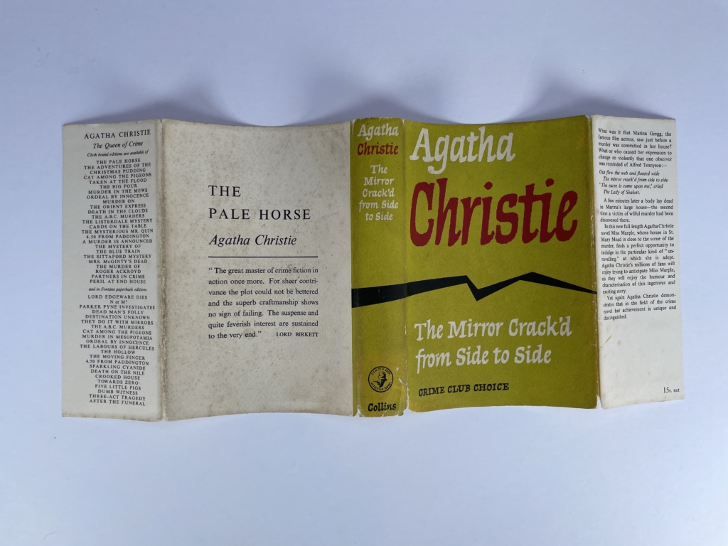 agatha christie the mirror crackd first edition4