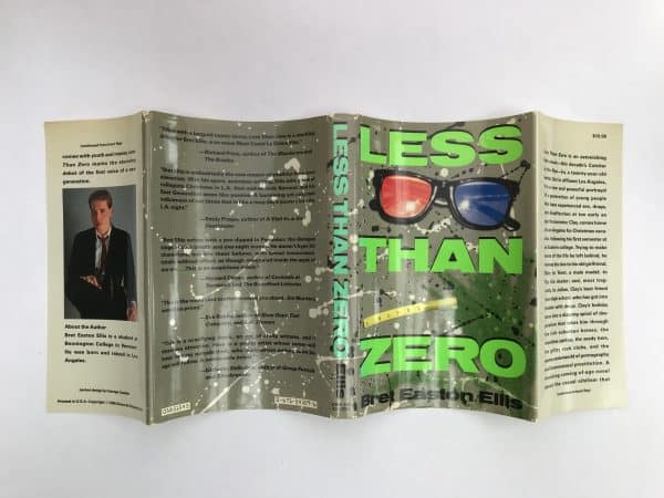 Bret Easton-Ellis - Less Than Zero - First US Edition 1985