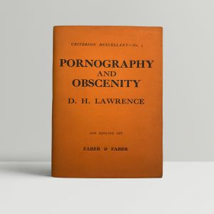 dh lawrence pornography and obscenity 1