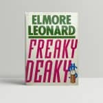 elmore leonard freaky deaky signed first ed1