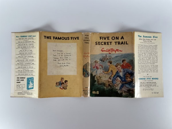 enid blyton five on a secret trail first 4