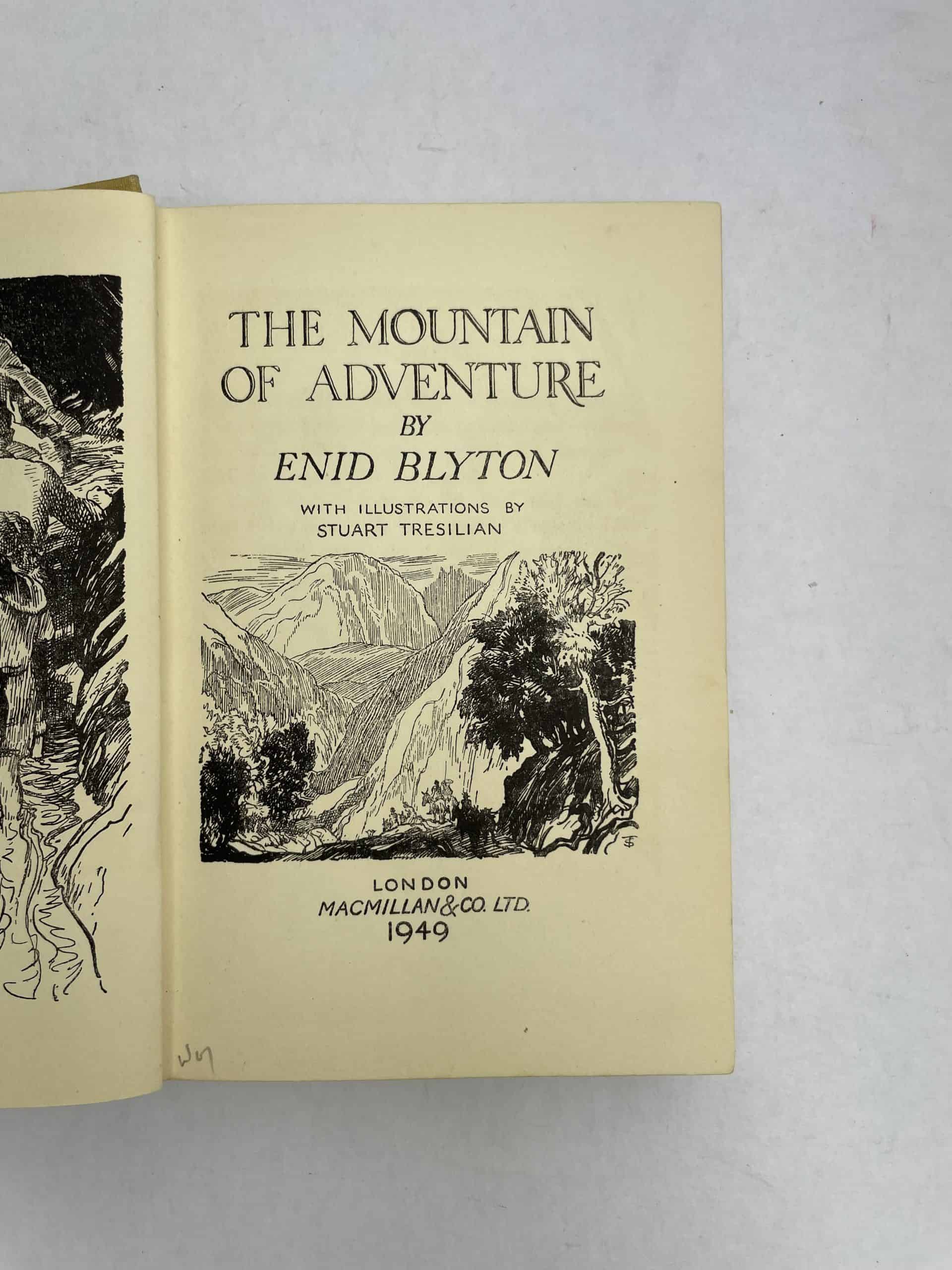 enid blyton the mountain of adventure first edition2