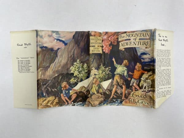 enid blyton the mountain of adventure first edition5