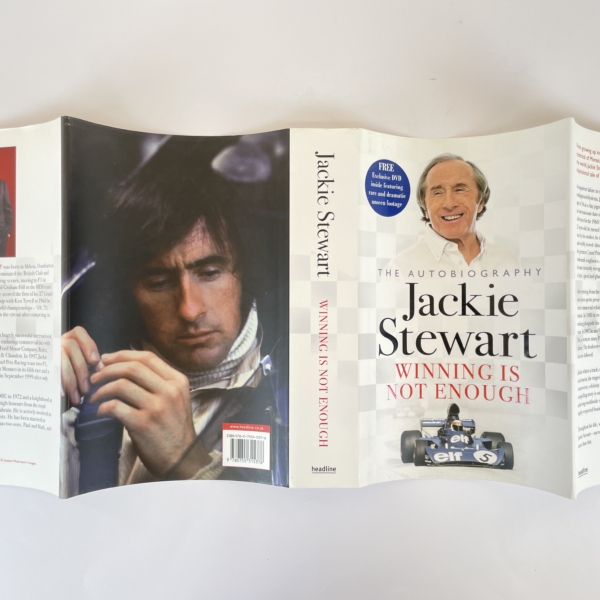 jackie stewart winning is not enough signed first5