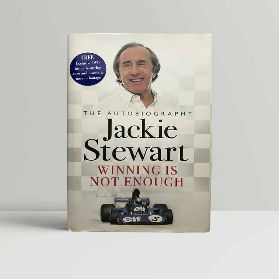 jackie stewart winning is not enough signed first edition1