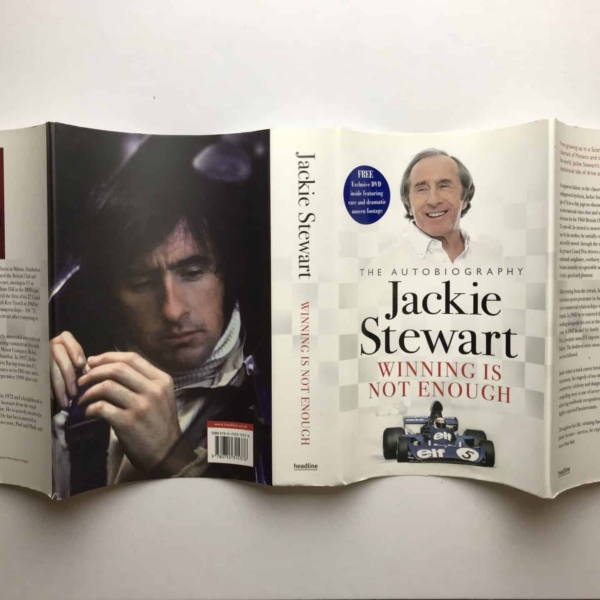 jackie stewart winning is not enough signed first edition5