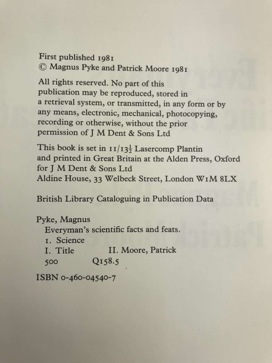 patrick moore everymans scientific facts and figures signed first ed3