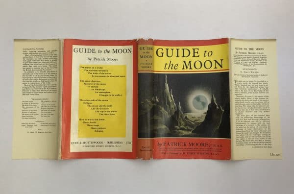patrick moore guide to the moon signed first ed5