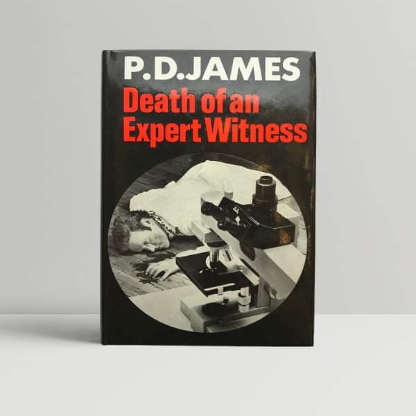 pd james death of an expert whitness signed first ed1