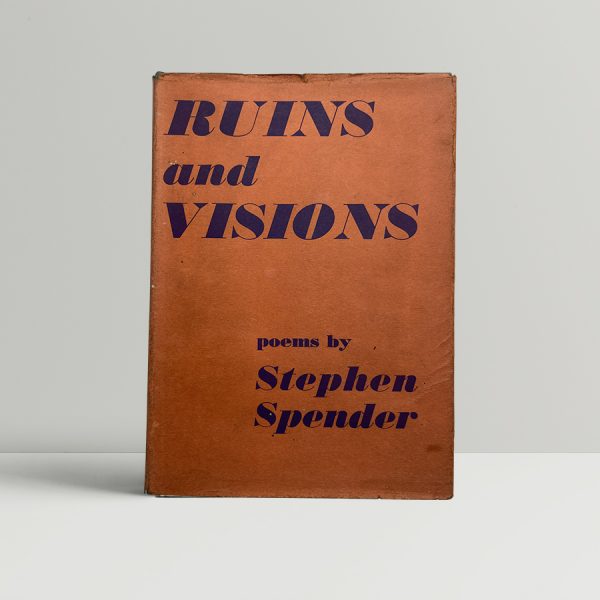 stephen spender ruins and visions first ed1