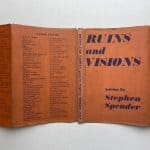 stephen spender ruins and visions first ed4