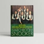 barry hearn matchroom snooker signed book1