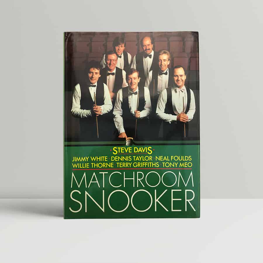 barry hearn matchroom snooker signed book1