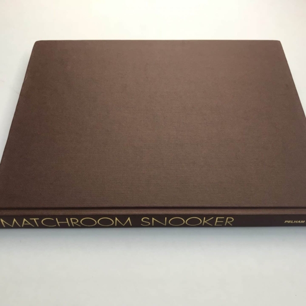 barry hearn matchroom snooker signed book4