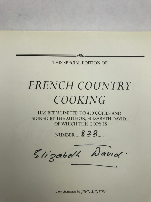 elizabeth david french country cooking signed2