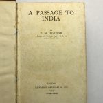 em forster a passage to india first edtion2