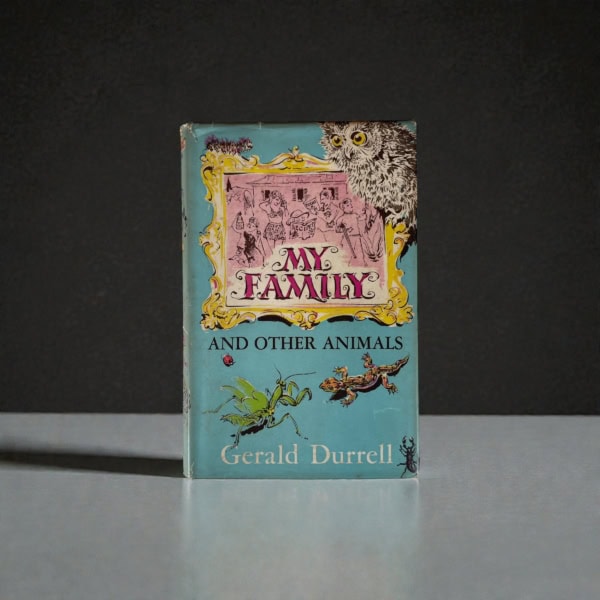 gerald durrell my family and other animals signed first1