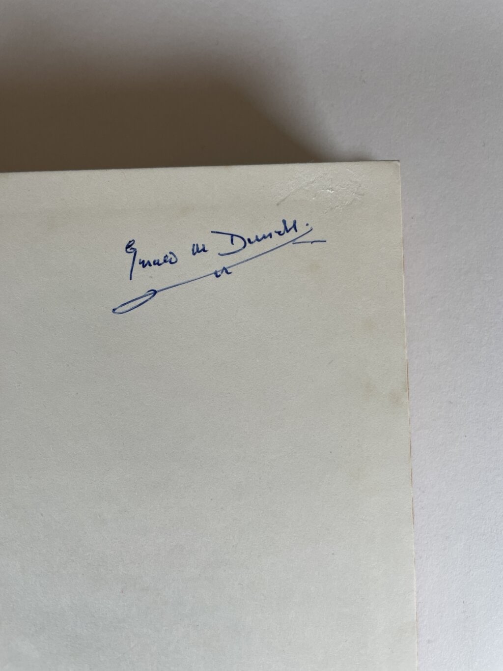 gerald durrell my family and other animals signed first2