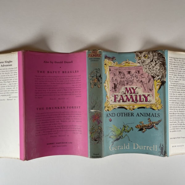 gerald durrell my family and other animals signed first5