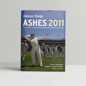 gideon haigh ashes 2011 signed book1