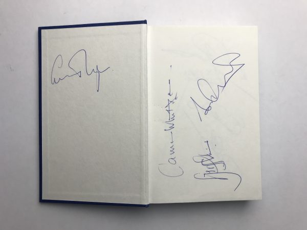 gideon haigh ashes 2011 signed book2