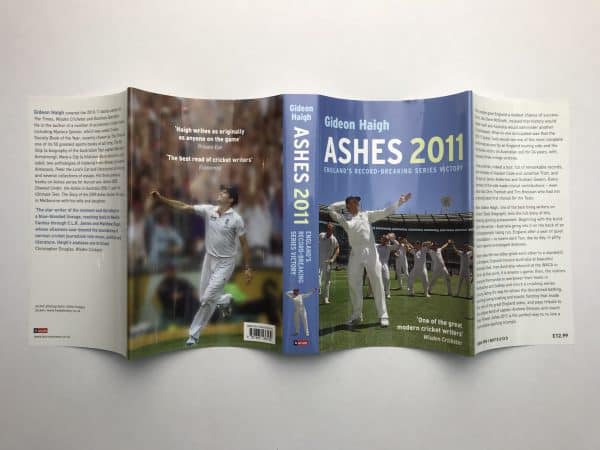 gideon haigh ashes 2011 signed book7