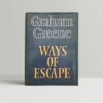 graham greene ways to escape first edition1