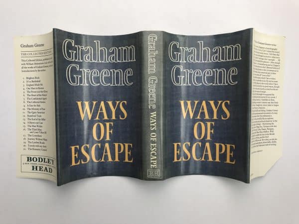graham greene ways to escape first edition4