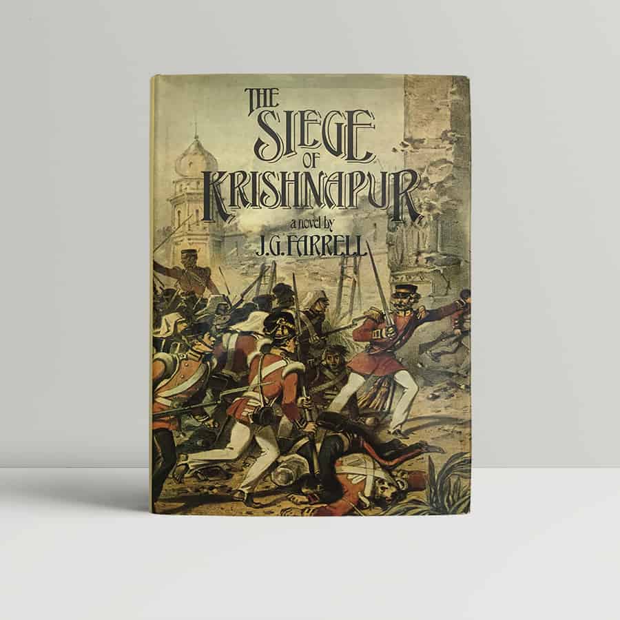 jg farrell the siege of krishnapur first edition1