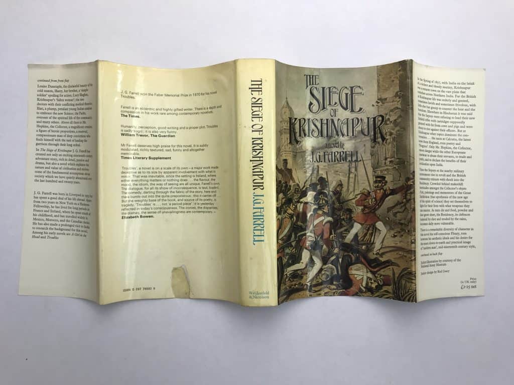 jg farrell the siege of krishnapur first edition4