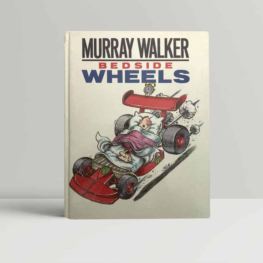 murray walker bedside wheels first edition1