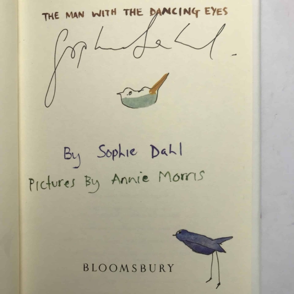 sophie dahl the man with dancing eyes signed first edition4